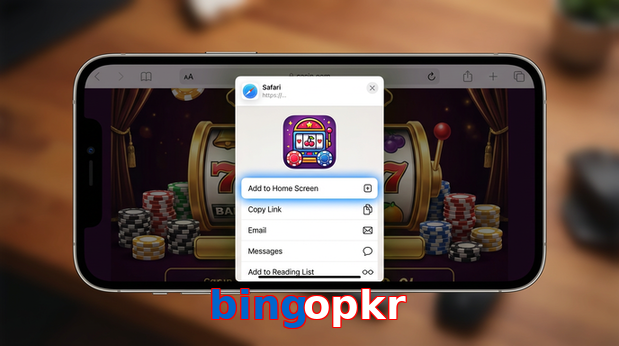 Game list for Bingopkr ios section