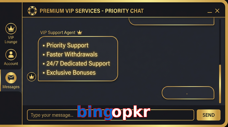 Payment and PKR controls in Bingopkr